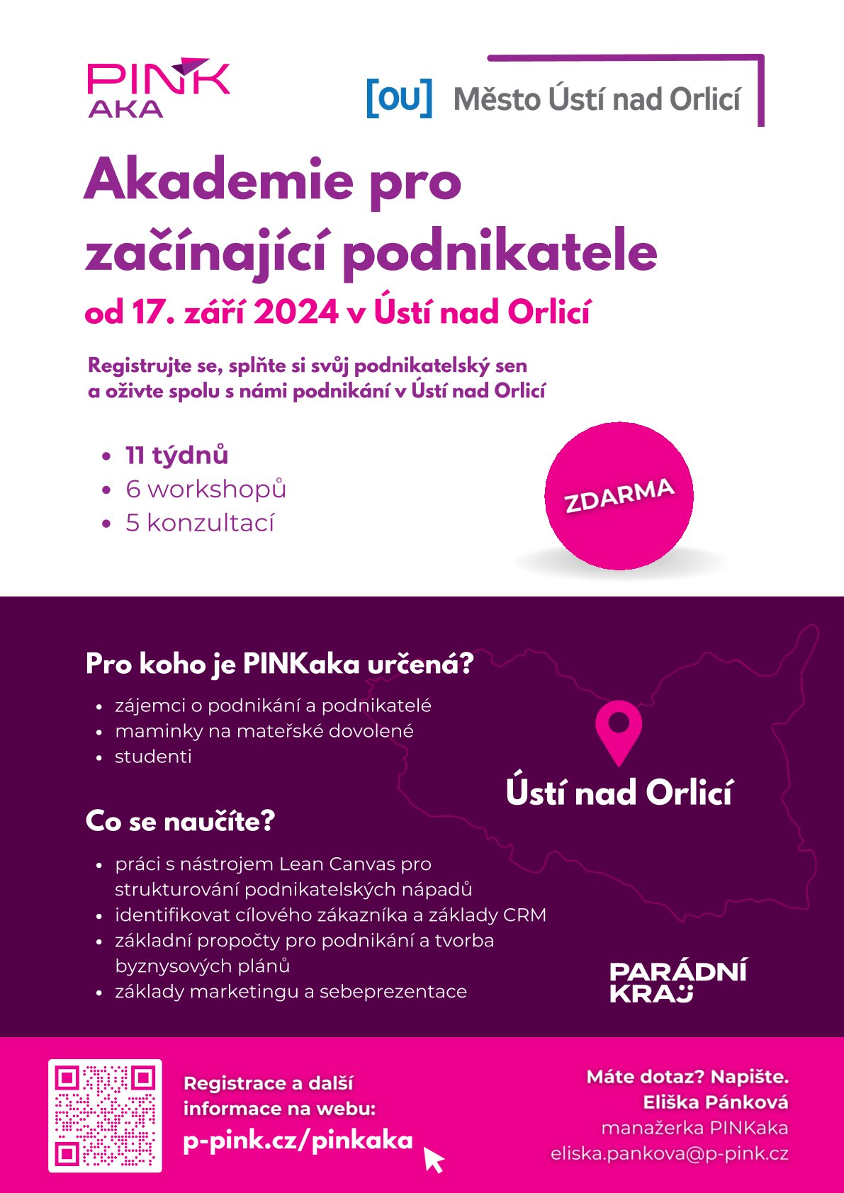 PINKaka usti nad orlici letak